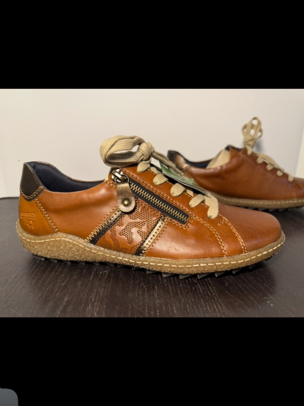 Remonte R4706-22 Shoes Sneakers Chestnut Brown Womans EU 39/US 8